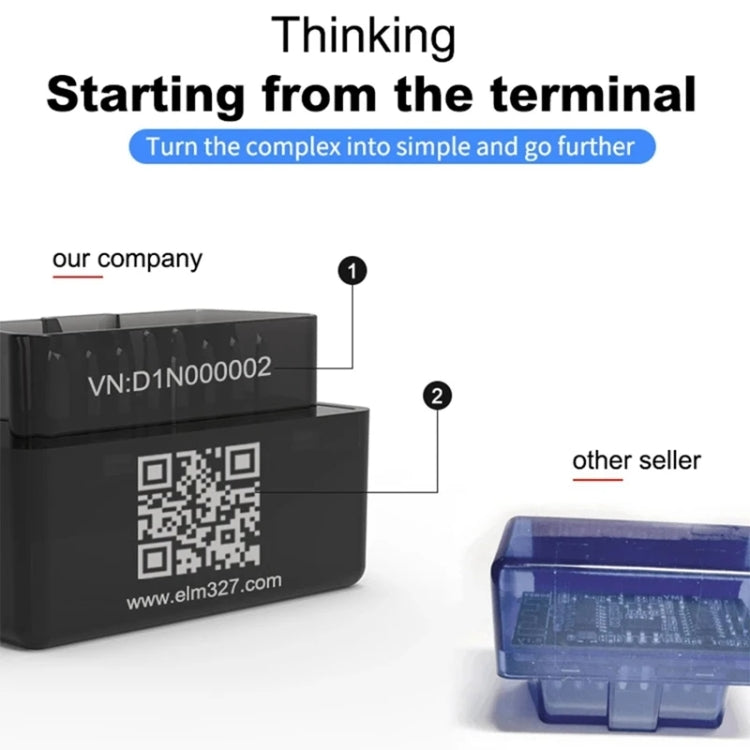 ELM327 Bluetooth 4.0 Automotive Engine Fault Detection For Android And IOS