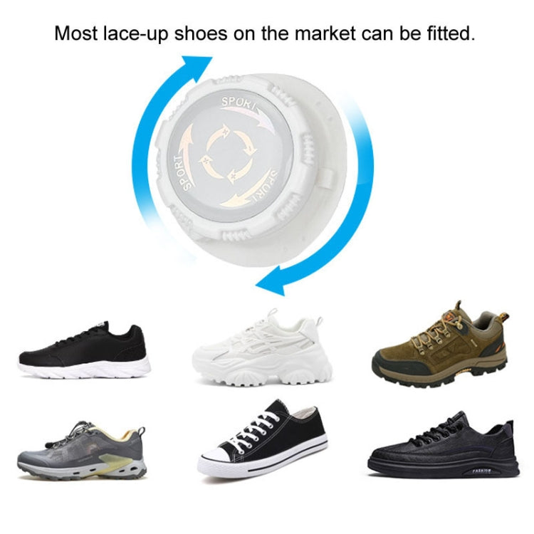 Swivel No-Tie Shoe Buckle Outdoor Sports Shoe Lace Accessories Anti-fall Wire Buckle My Store