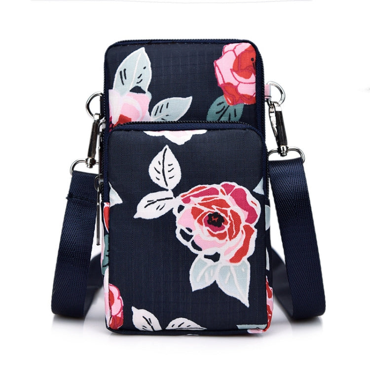 Printed Crossbody Mobile Phone Bag Mini Wallet With Arm Band My Store