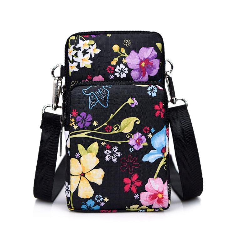 Printed Crossbody Mobile Phone Bag Mini Wallet With Arm Band My Store