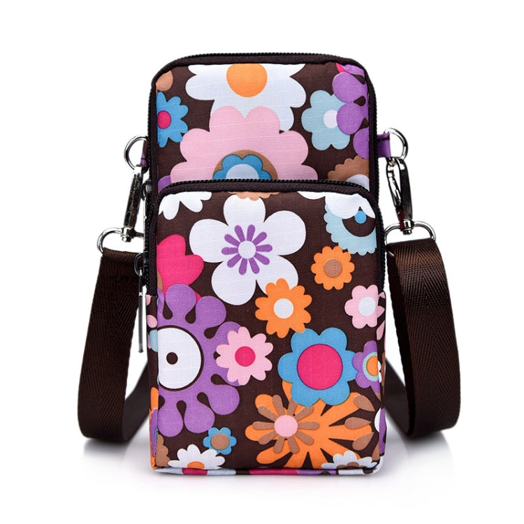 Printed Crossbody Mobile Phone Bag Mini Wallet With Arm Band My Store