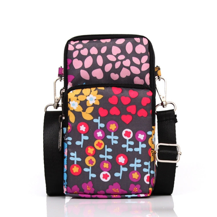 Printed Crossbody Mobile Phone Bag Mini Wallet With Arm Band My Store