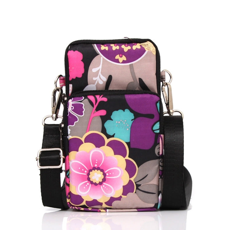 Printed Crossbody Mobile Phone Bag Mini Wallet With Arm Band My Store