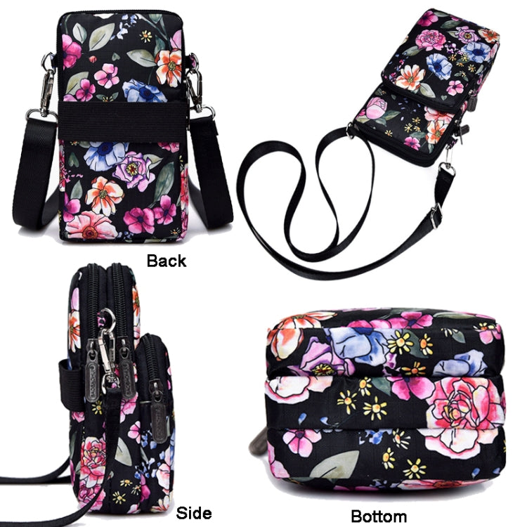 Printed Crossbody Mobile Phone Bag Mini Wallet With Arm Band My Store