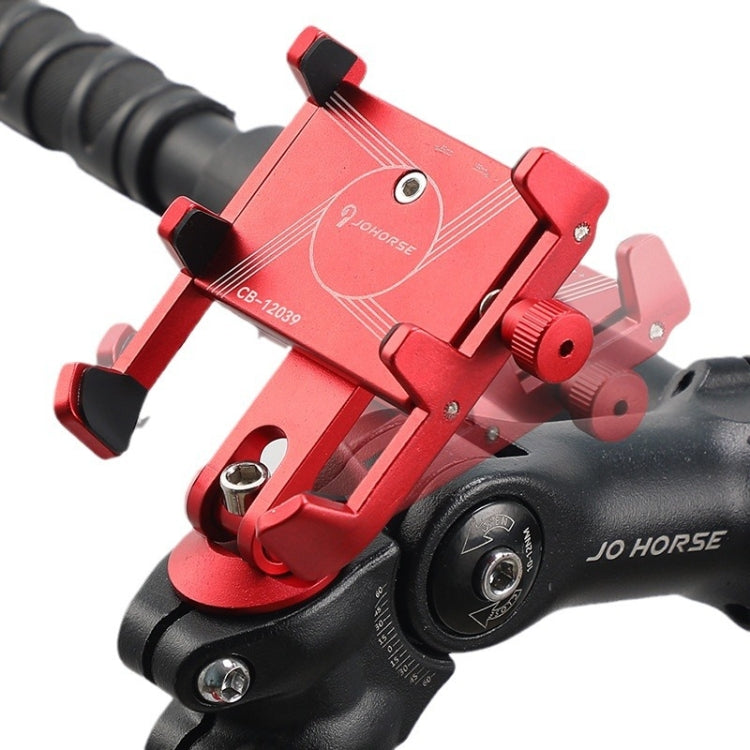 JOHORSE Bicycle Shockproof Mobile Phone Holder Motorcycle Riding Equipment Reluova