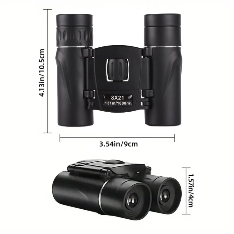 Outdoor Low-light Night Vision High-power HD Mini Binoculars Reluova