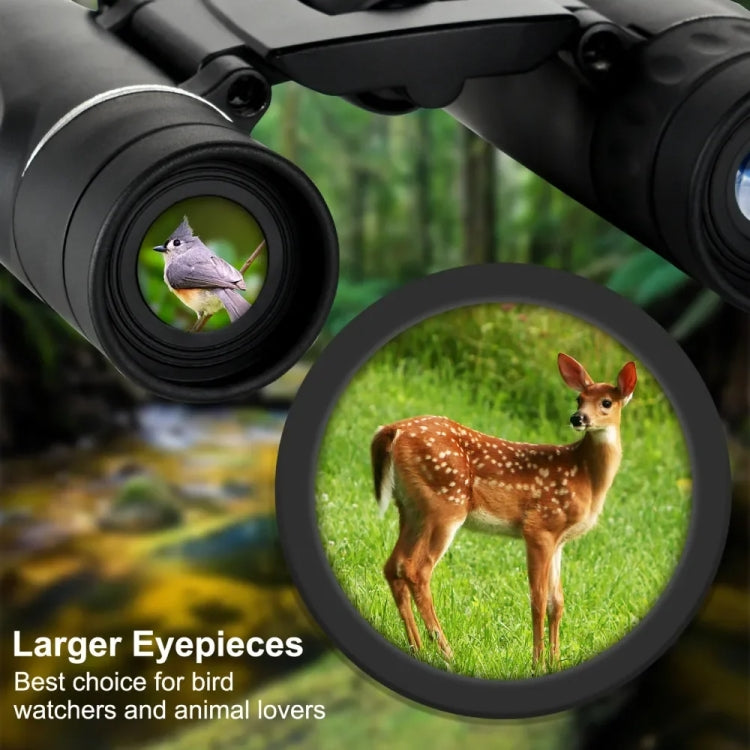 Outdoor Low-light Night Vision High-power HD Mini Binoculars Reluova