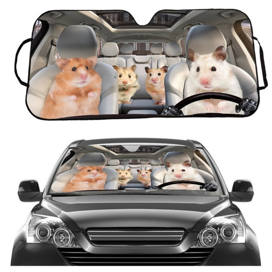 Printed Car Sun Protection Heat Insulation Sunshade ÎҵÄÉ̵ê