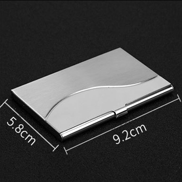 Minimalist Men Business Card Holder Portable Metal Name Card Case My Store