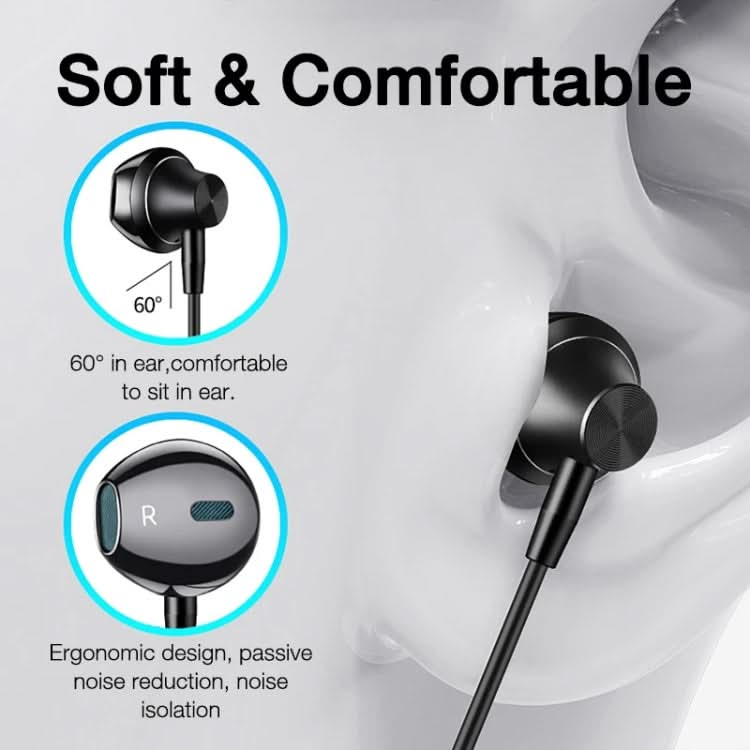 In-ear Wired Earphone Computer Subwoofer Singing Game Monitor Earphone