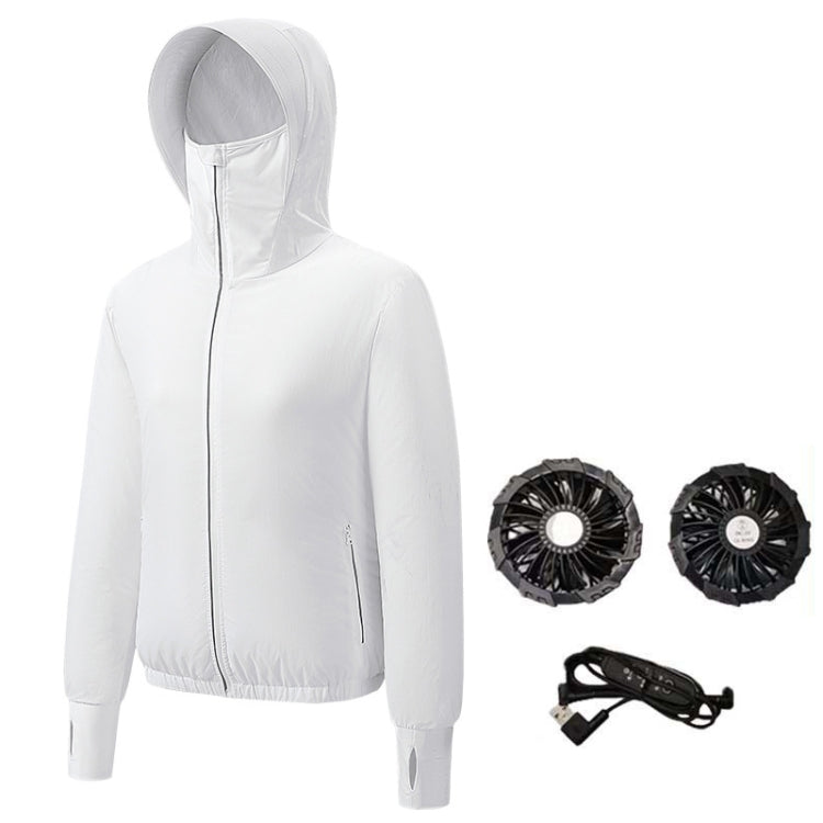 Women Summer Cooling Air-conditioning Clothes Jacket Include 2 5V Portable Fans My Store