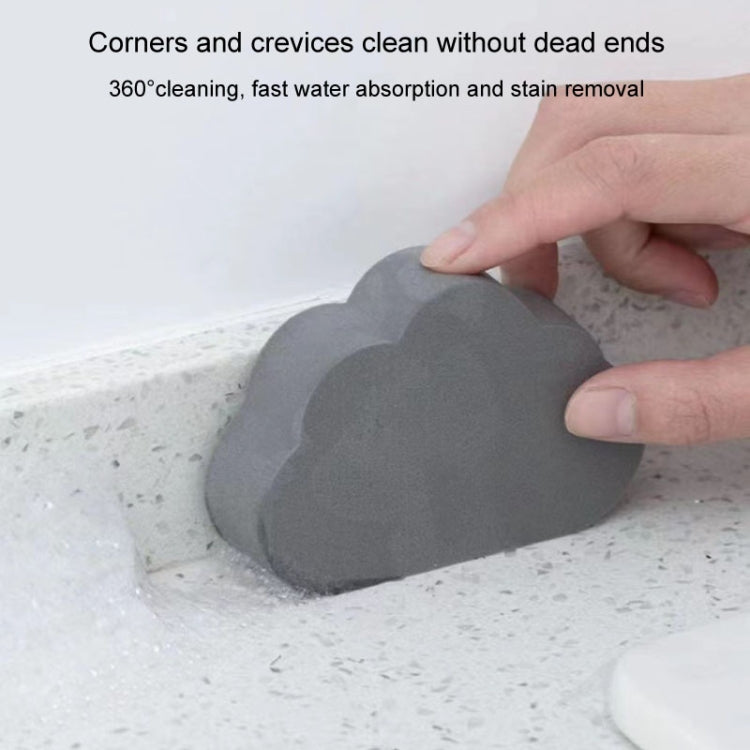 Clouds Type Absorbent Sponge Cleaner Bathroom Washbasin Limescale Preventive Cleaning Brush