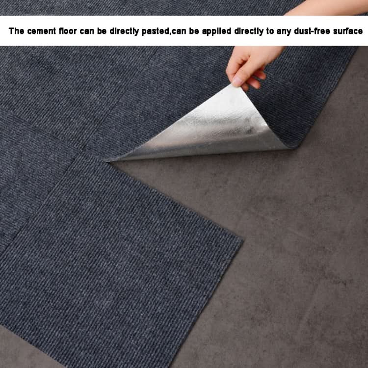 40 x 100cm Trimmable Self-Adhesive Cat Scratching Mat DIY Climbing Cat Scratcher(Dark Gray)-Reluova