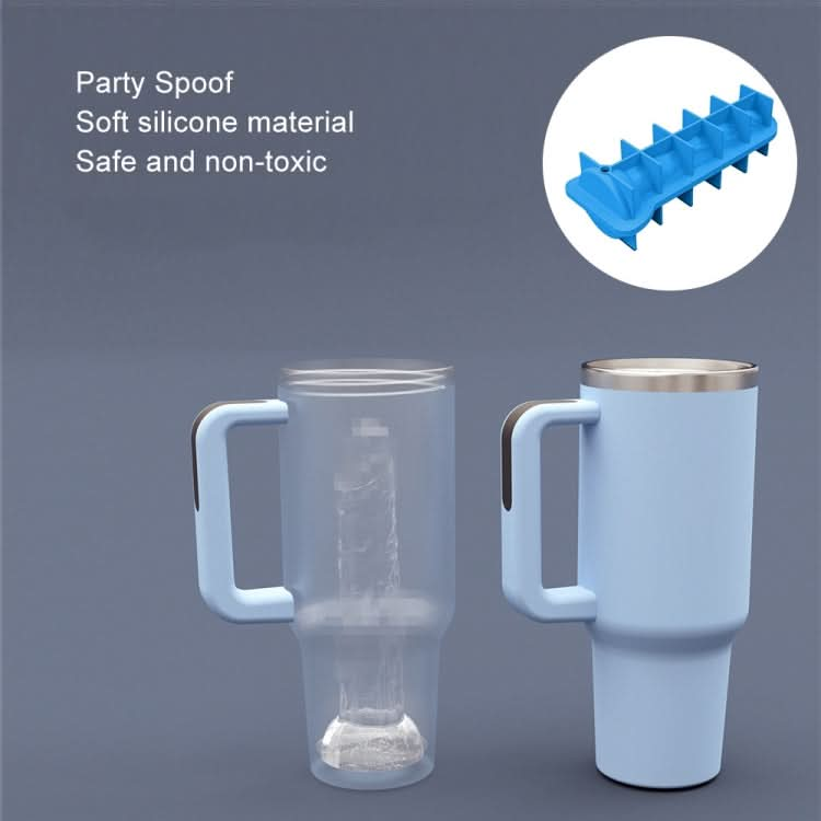 Spoof Ice Lattice Mold With Lid Whiskey Ice Maker Self-Sealing Silicone Ice Molds Reluova