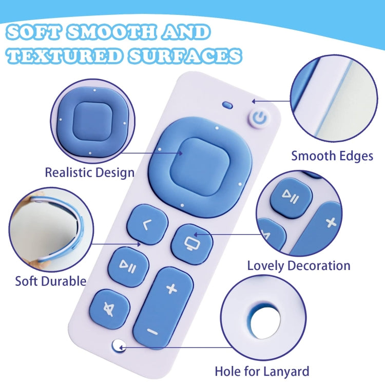 Baby Simulation Silicone Remote Control Can Press Tooth Glue Preventing Eating Hands Teething Stick My Store