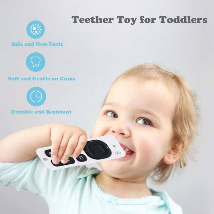 Baby Simulation Silicone Remote Control Can Press Tooth Glue Preventing Eating Hands Teething Stick My Store