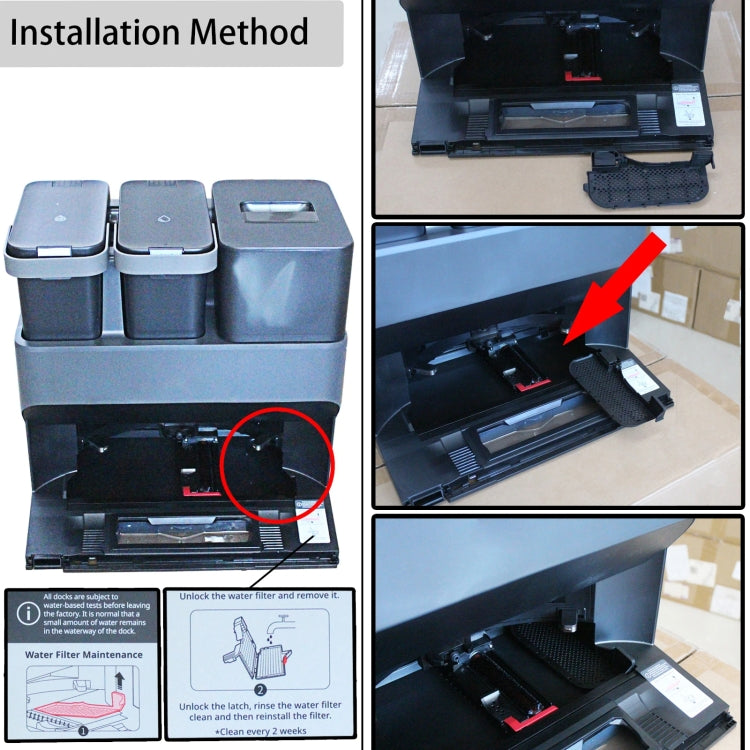 Vacuum Robot Water Filter Replacement Spare Parts