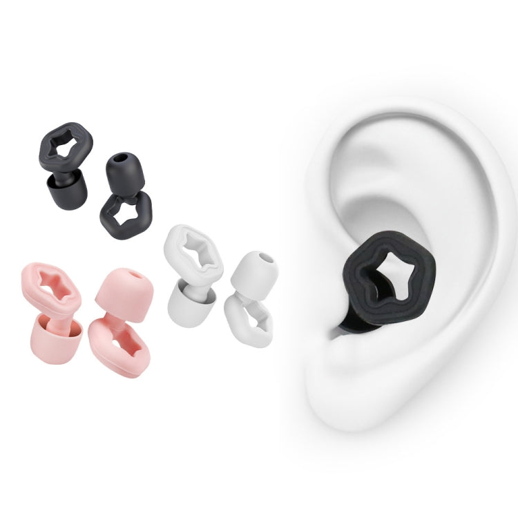 3pairs /Set Sleep Anti-noise Soundproof Earplugs Noise Reducing Swimming Silicone Earplugs My Store