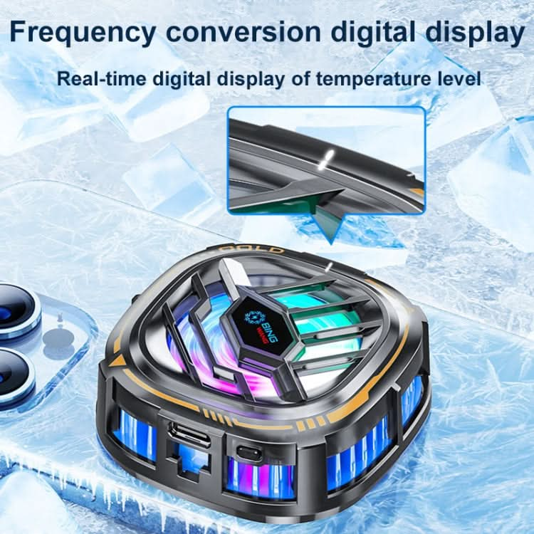 X76 Magnetic Digital Display Semiconductor Mobile Phone Radiator with Chip