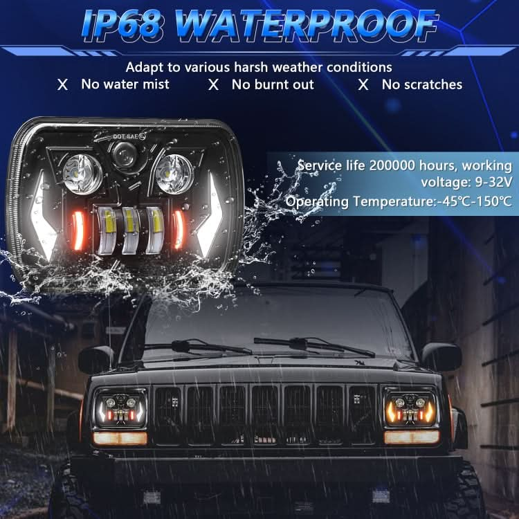 7-Inch Mechanic Car Modified Headlights For Wrangler ÎҵÄÉ̵ê