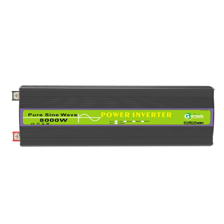 8000W Pure Sine Wave Inverter Car Single Digital Display Voltage Converter