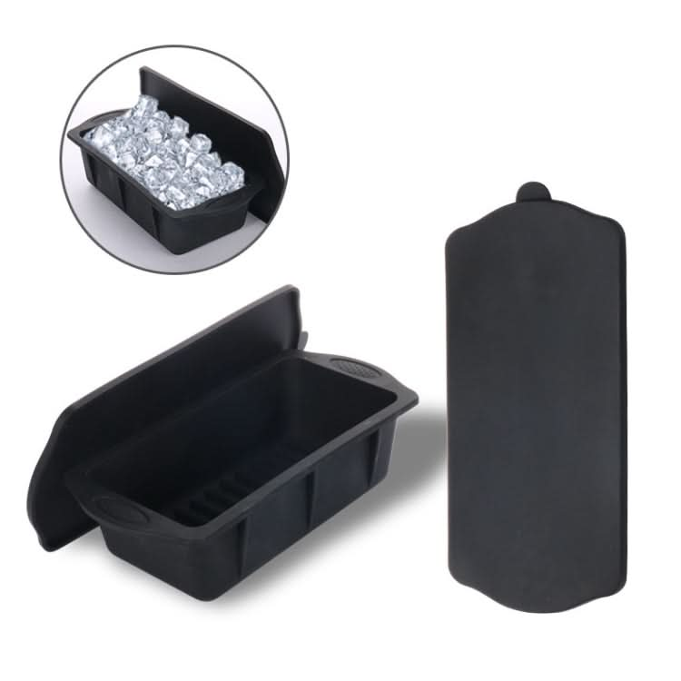 Silicone Ice Lattice Molds Ice Storage Box With Lid Reluova