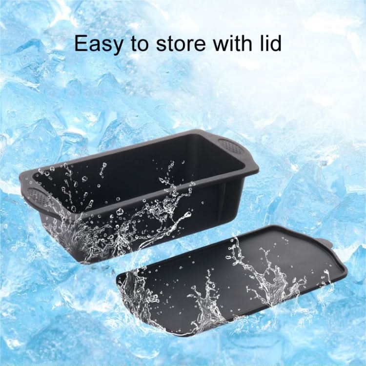 Silicone Ice Lattice Molds Ice Storage Box With Lid Reluova