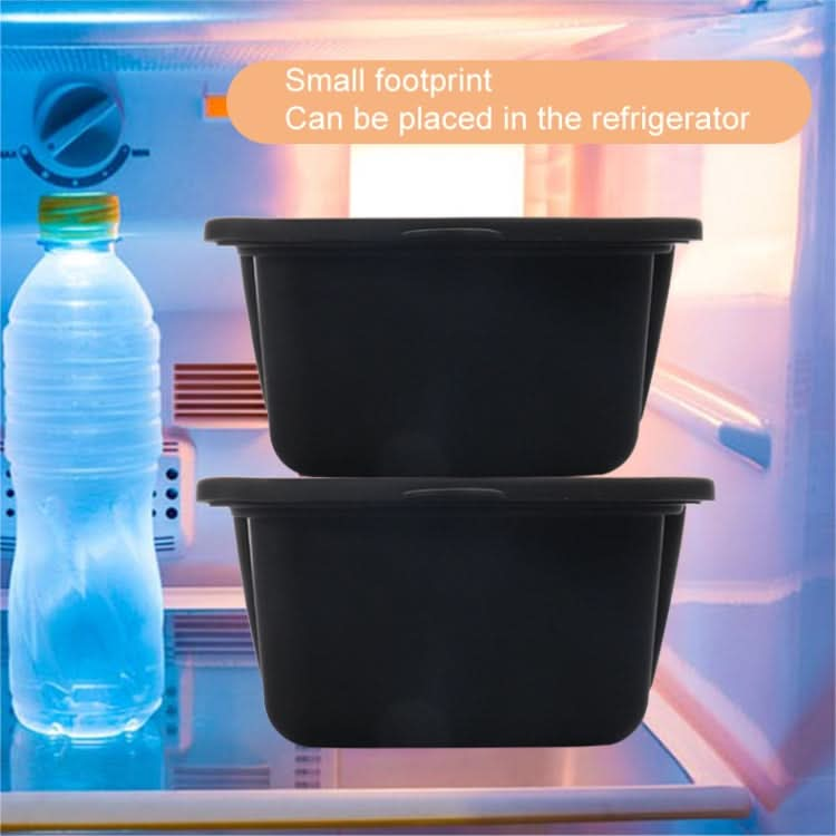 Silicone Ice Lattice Molds Ice Storage Box With Lid Reluova