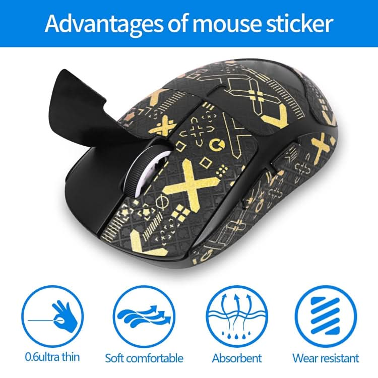 For Logitech GPW 2-Generation Mouse Anti-Slip Stickers Absorb Sweat Paste My Store