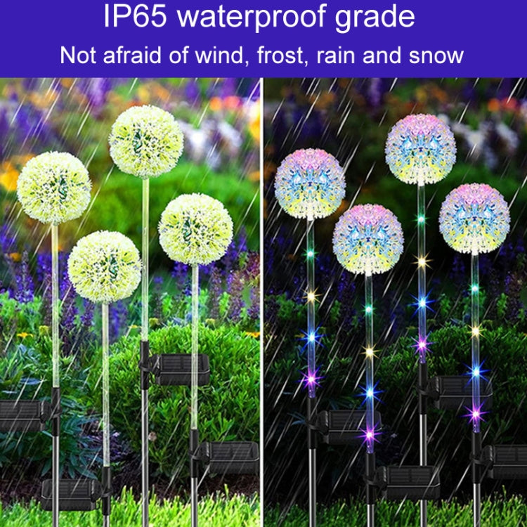 Dandelion Lawn Ground Plug Light Decoration Outdoor Solar LED Garden Lights My Store