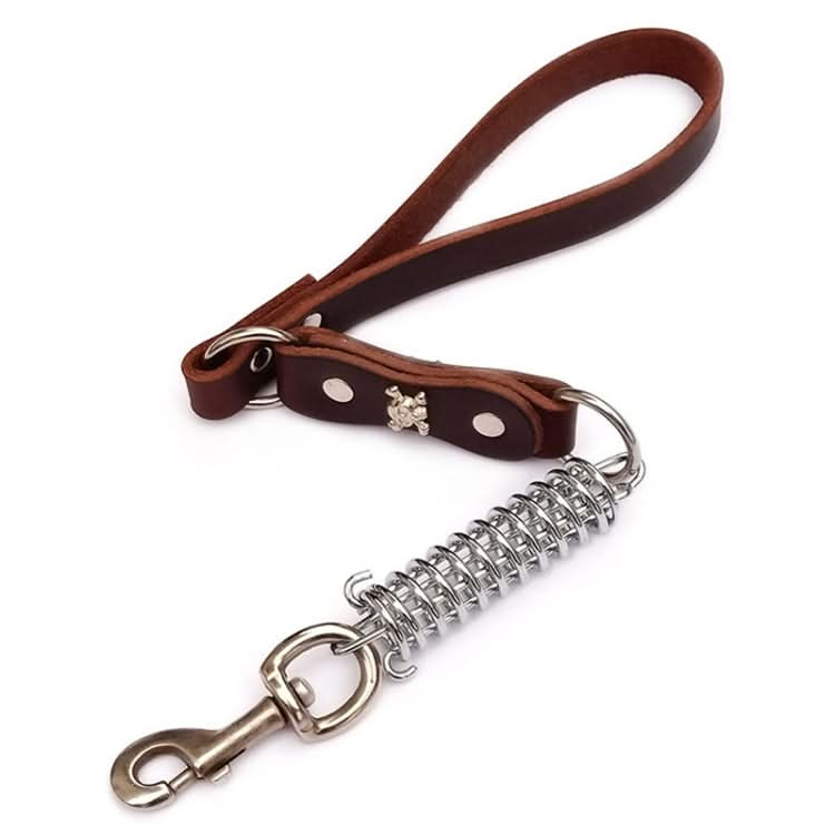 Leather Dog Leash Pet Tow Rope Chain - Reluova