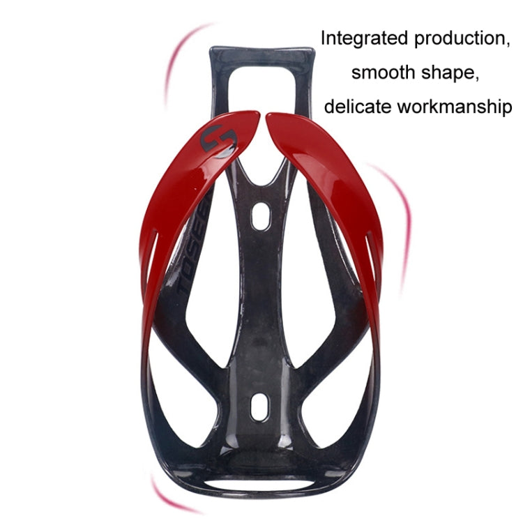 TOSEEK Outdoor Cycling Carbon Fiber Open Water Bottle Cage Reluova