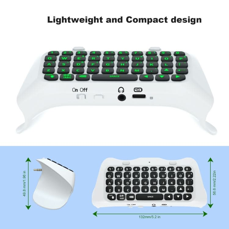 For PS5 JYS-P5172 Gamepad Wireless Bluetooth External Keyboard, Without Gamepad Reluova