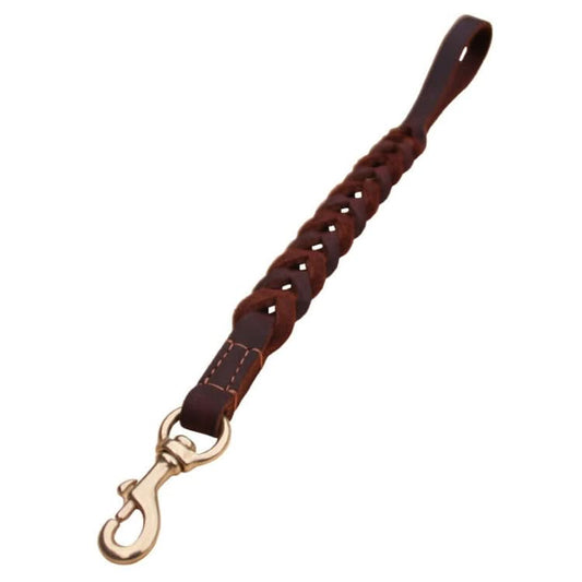 Leather Pet Leash Short Pull Rope Dog Chain - Reluova