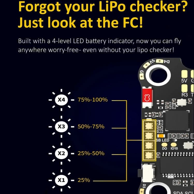 3-6S Lipo Barometer For RC Drone Reluova