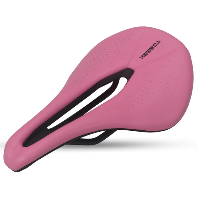 TOSEEK Bicycle Wide Seat Cushion Shock Absorption Comfortable Saddle Reluova