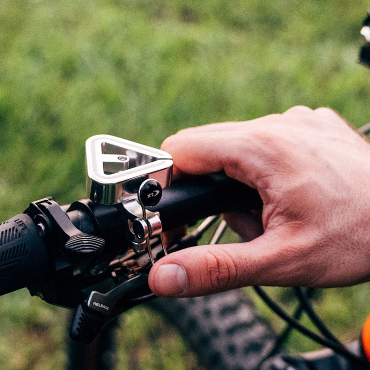 N+1 Mountain Bike Bell Universal Triangle Copper Bell Reluova