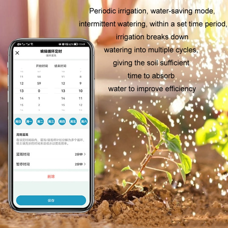 NADSTER US Plug Bluetooth WiFi Remote Automatic Timed Flower Watering Controller My Store