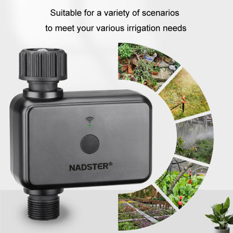 NADSTER US Plug Bluetooth WiFi Remote Automatic Timed Flower Watering Controller