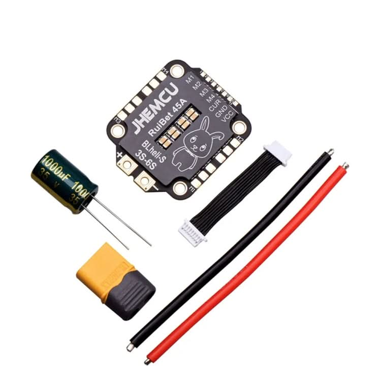 4 In 1 Brushless ESC 3-6S 30.5X30.5 M4 BLHELI_S Dshot600 ESC for RC FPV Reluova