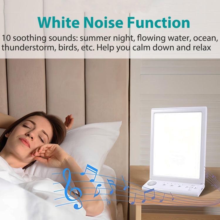 SAD White Noise Phototherapy Lamp Smart Emotional Night Light Music Decompression Therapy Light My Store