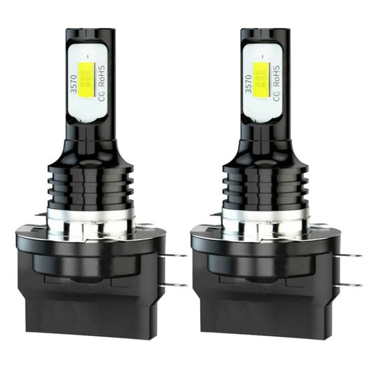 2pcs H11B 3570 2LED 80W Car Headlight Bulbs High Bright Fog Lights