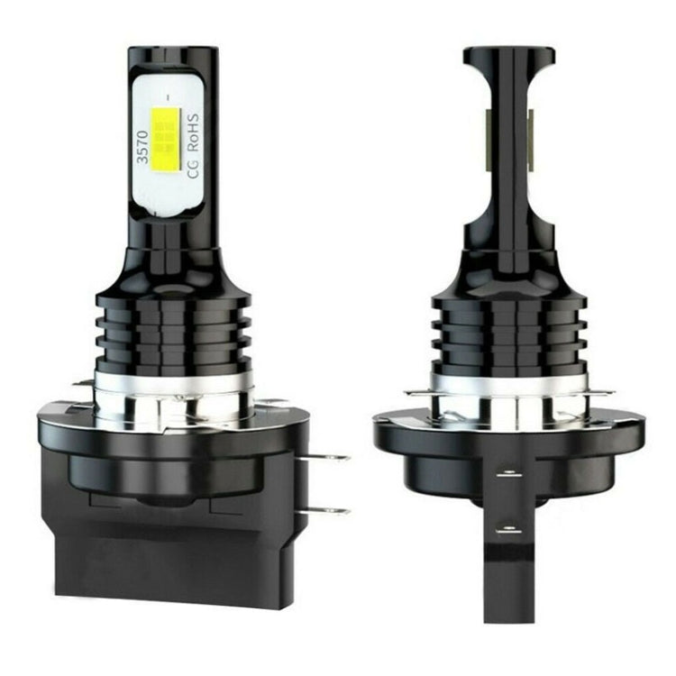 2pcs H11B 3570 2LED 80W Car Headlight Bulbs High Bright Fog Lights