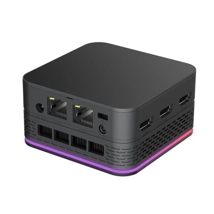 12th Alder Lake Dual Gigabit LAN+3 HDMI 4K HD Pocket Mini PC