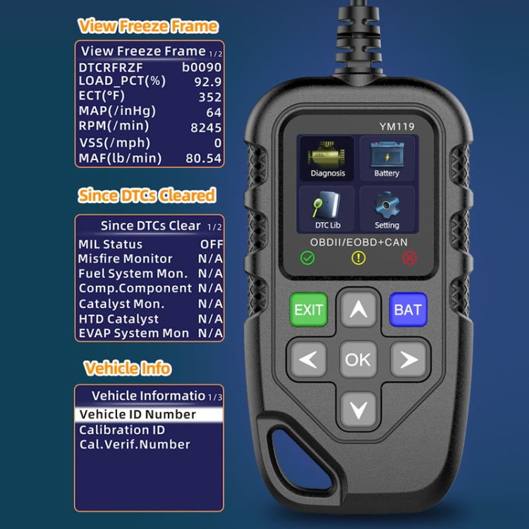 Car Engine Fault Error Code Detection Battery Detector ÎҵÄÉ̵ê