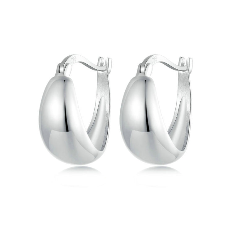 S925 Sterling Silver Metallic Earrings My Store