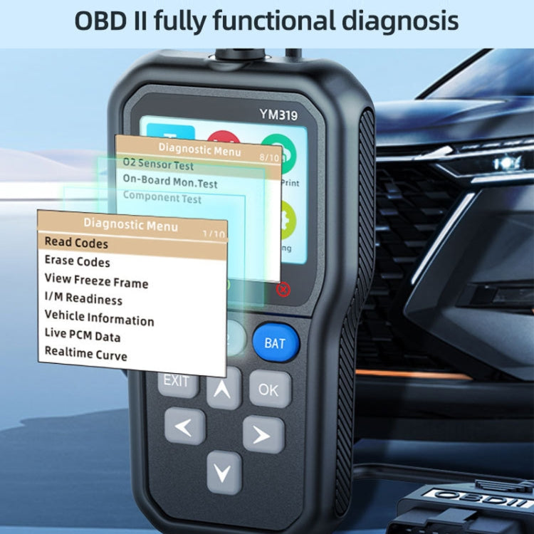 OBD Automobile Engine Battery Voltage Life Detector