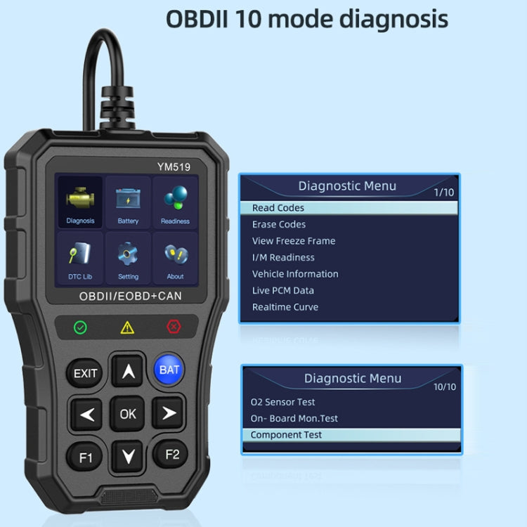 OBD Car Engine Battery Clear Fault Code Detector