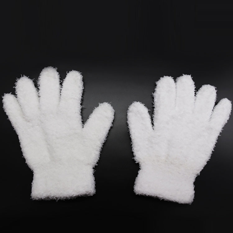 Thickened Hanging Porcelain Pulp Tray Walnut Coral Velvet Gloves