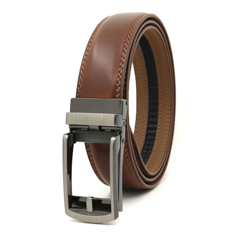 Second Layer Cowhide Men Business Belt Automatic Buckle Belt My Store